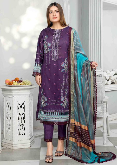 Luxury Embroidered Lawn