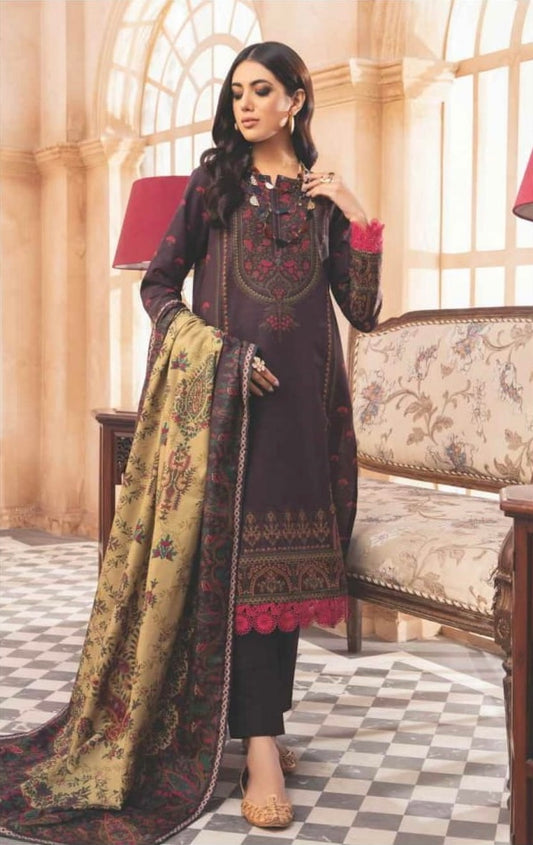 WINTER KHADDAR UNSTITCHED COLLECTION  MAPLES