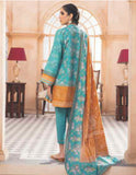 WINTER KHADDAR UNSTITCHED COLLECTION TURQUOISE H